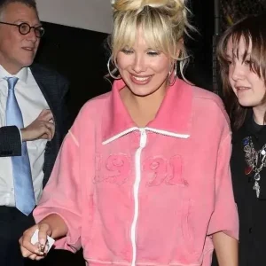The Electric State Afterparty Millie Bobby Brown Pink Jacket