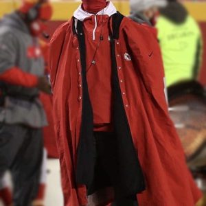 KC Chiefs Sideline Cape Coat