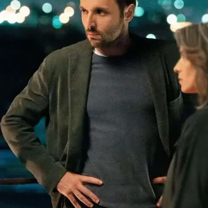 Sara Woman in the Shadows Davide Pardo Green Blazer