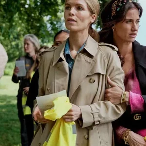 Marie Bach Hansen Secrets We Keep 2025 Beige Coat