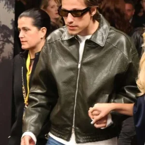 Jake Bongiovi The Electric State Leather Jacket