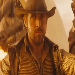 The Fall Guy 2024 Ryan Gosling Golden Coat