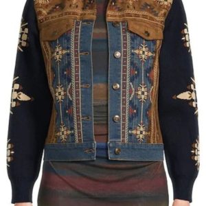 The Voice S26 Reba Embroidered Jacket