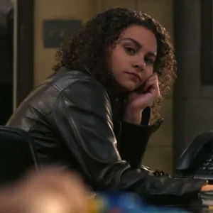 Lily Santiago Untamed Black Leather Jacket