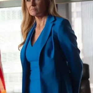 Valerie Whitesell Zero Day Connie Britton Blue Blazer