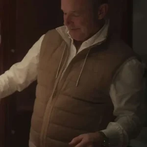 Clark Gregg Zero Day S01 Brown Puffer Vest