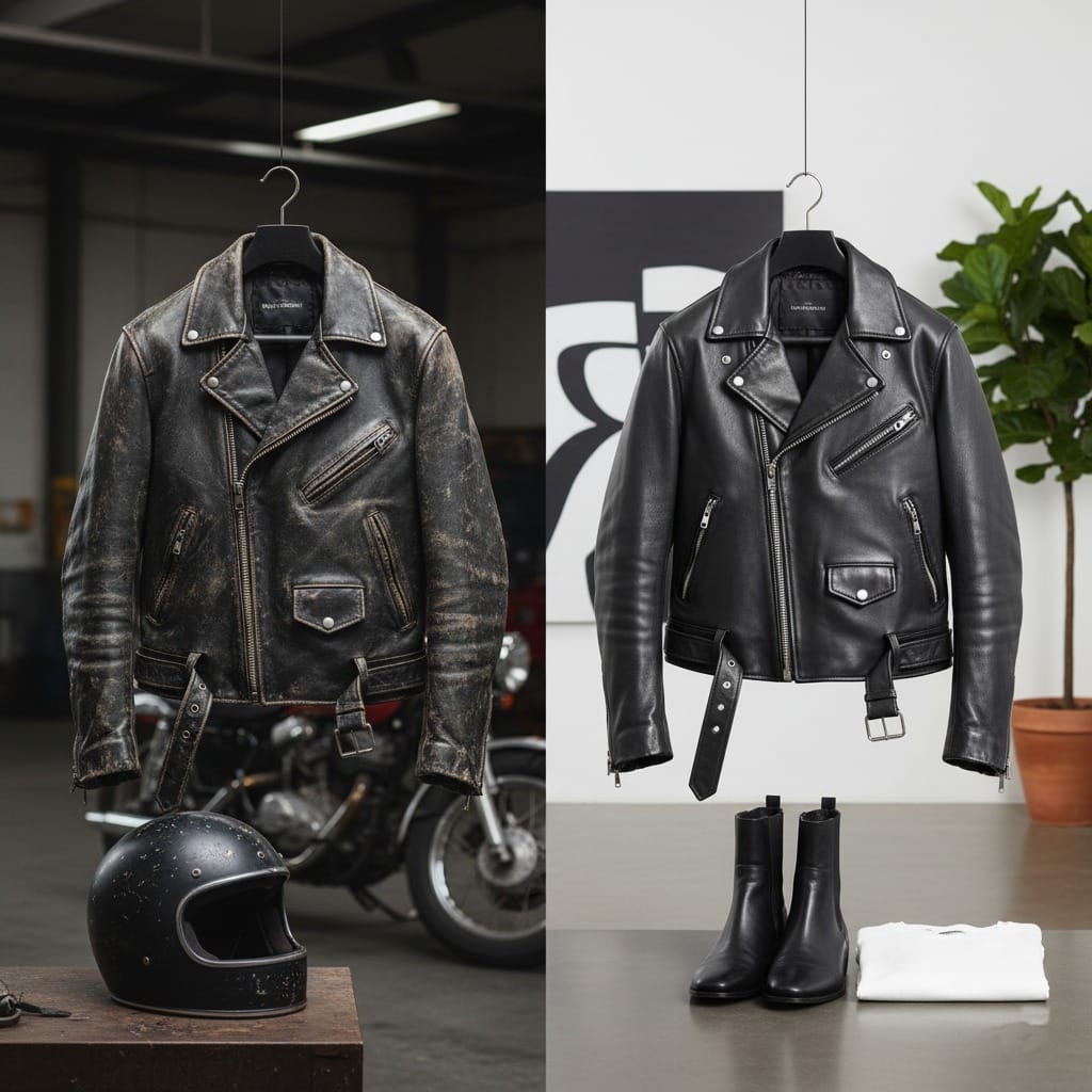 Read more about the article The Untold Story of the Leather Biker Jacket — From Road Armor to Fashion Icon