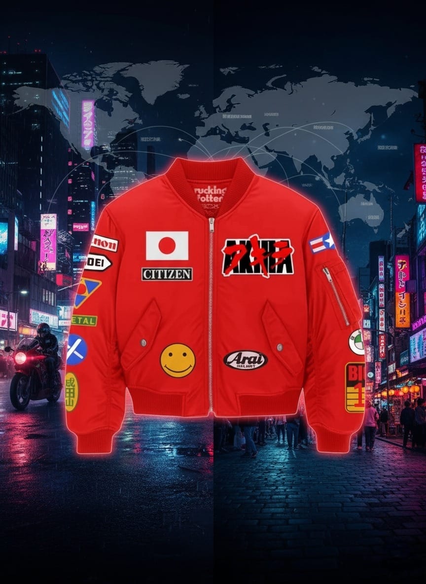 Read more about the article From Anime to Asphalt — The Global Appeal of the Akira Bomber Jacket