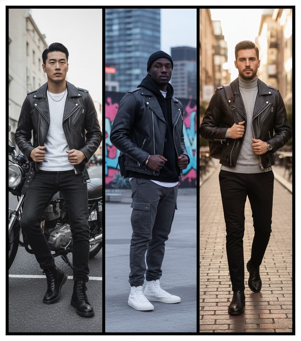 Read more about the article How to Style a Marlon Brando Leather Jacket Today