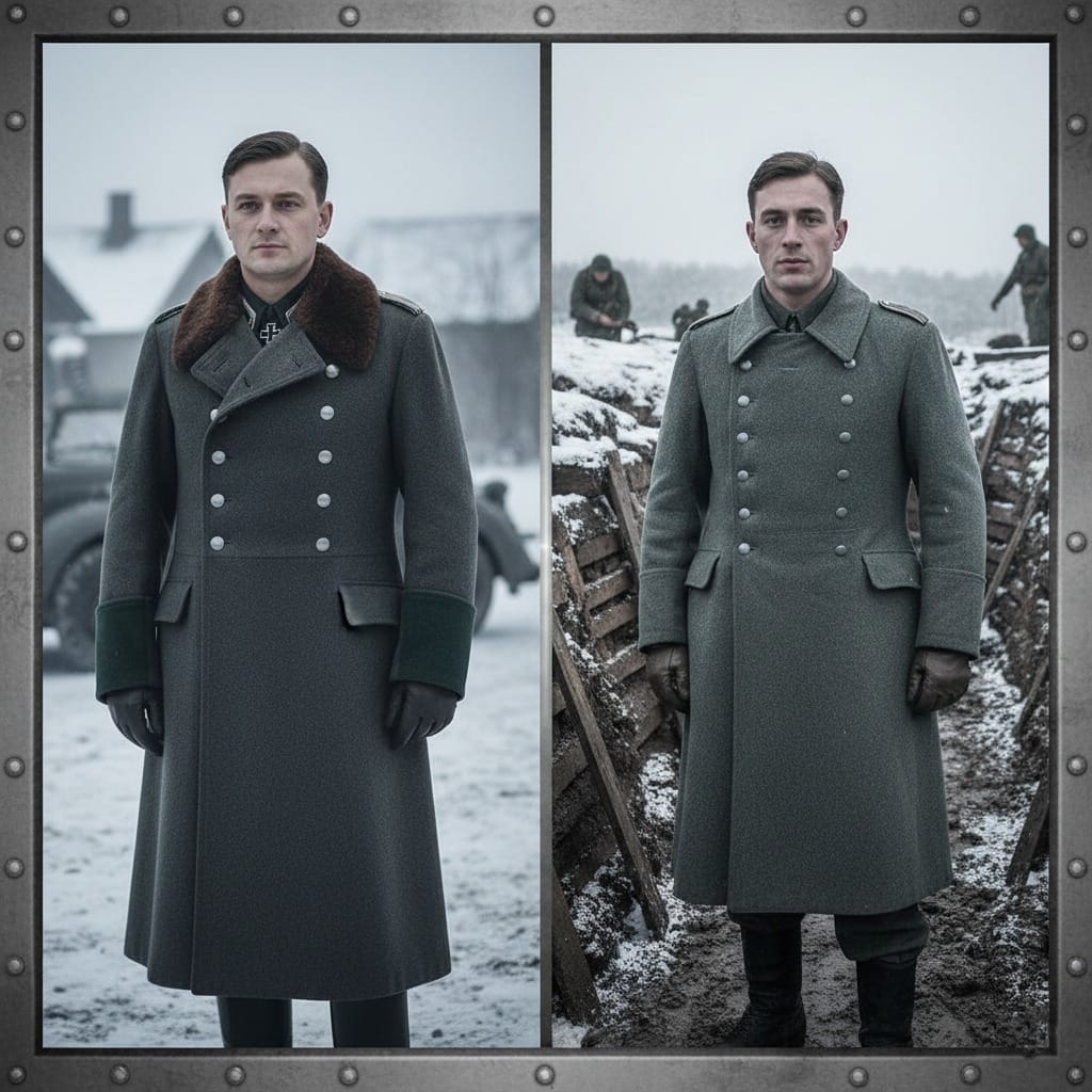You are currently viewing WW2 German Officer Coat vs Soldier Coat – Complete Comparison Guide