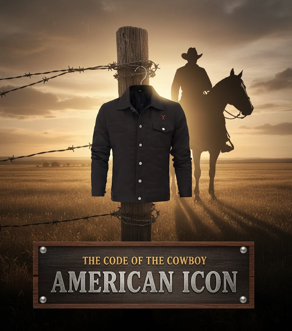 Read more about the article The Code of the Cowboy: Why the Rip Wheeler Jacket Became an American Icon